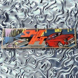 Street Heat Arcade Video Game Marquee Sign Header Wall Art Decor
